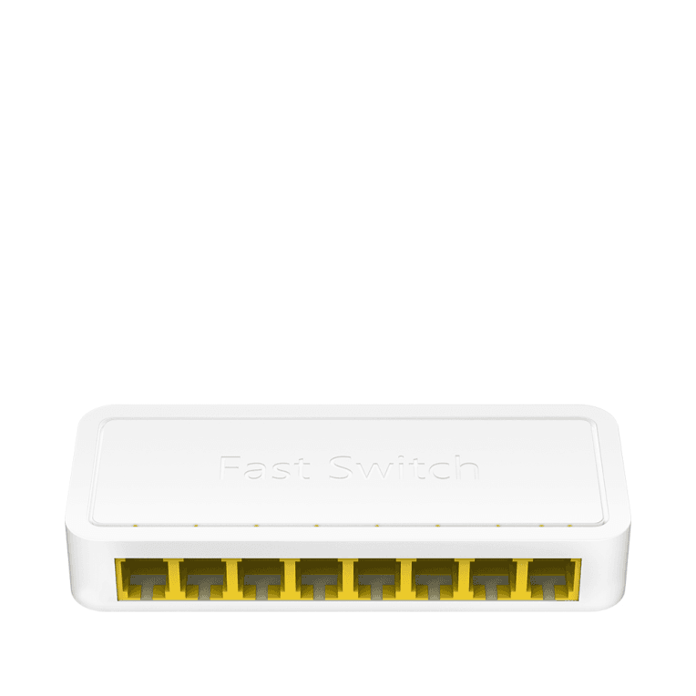 Switch Cudy FS108D 8-Port 10/100 Mbps Desktop Switch para Redes Domésticas y Oficina