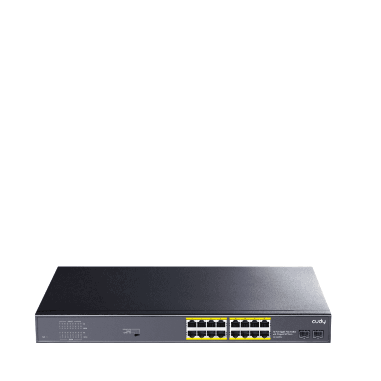 Switch Cudy GS1020PS2 16 Puertos Gigabit PoE+ 2 SFP 200W