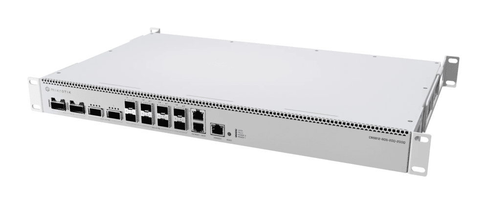 Switch Mikrotik CRS812-8DS-2DQ-2DDQ-RM - Conmutador Rack 10GbE — imagen 1