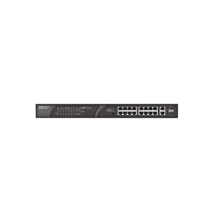 Switch Ruijie Reyee RG-ES118S-LP 10/100 16p Gigalan 2p POE — imagen 1