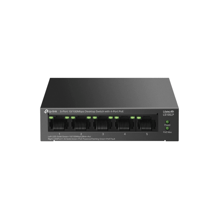 Switch Tp-link LS105LP 5 Puertos 10/100 Con 4 Puertos PoE+ Económico — imagen 1