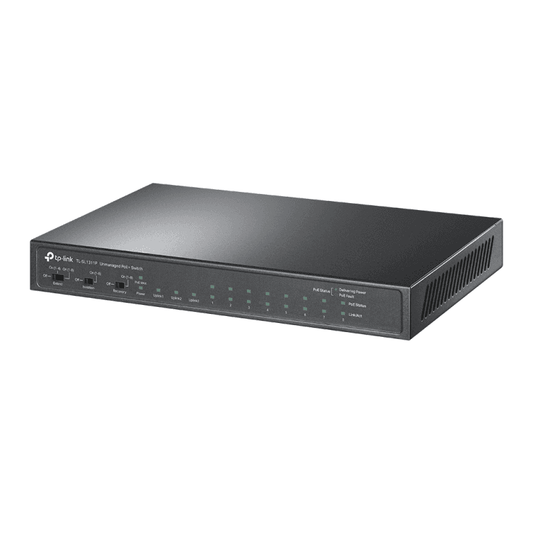 Switch Tp-link No Gestionable 8 Port 10/100 2 Port Gigabit 1 Port SFP — imagen 1