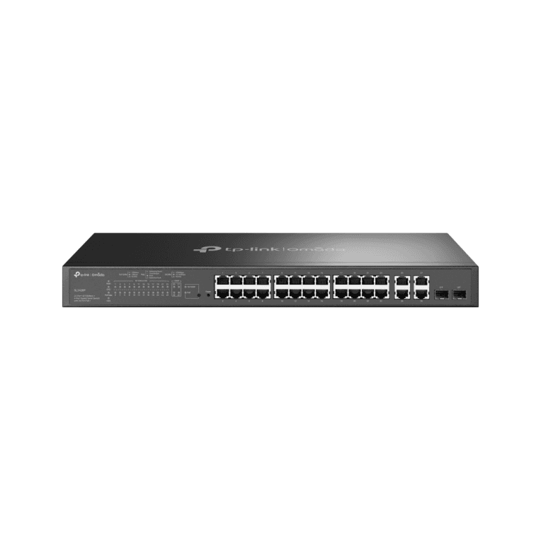 Switch Tp Link Omada TL-SL2428P / L2+, 24xFast Poe+, 2xSfp, 2x1G, 250W — imagen 1