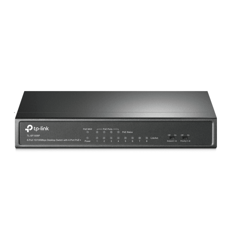 Switch Tp-Link TL-SF1008P Con 8 Puertos 10/100 PoE — imagen 1