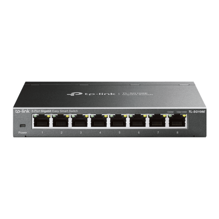 Switch Tp-Link TL-SG108E Easy Smart Con 8 Puertos Gigabit — imagen 1