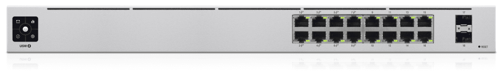 Switch Ubiquiti USW-16-POE UniFi Switch 16 (8 PoE+ 2 SFP) Gen2 — imagen 1