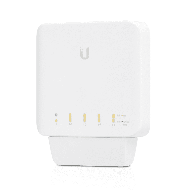 Switch Ubiquiti USW-Flex UniFi Switch Flex 5 PoE Interior y Exterior — imagen 1