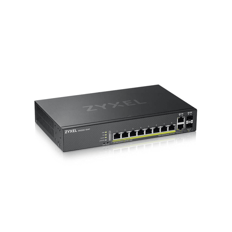 Switch Zyxel GS2220-10HP CPNT8 Port GB L2 PoE+ Switch