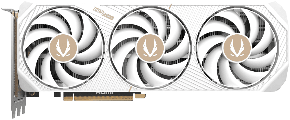 Tarjeta Gráfica Zotac GeForce RTX 5070Ti 16Gb GDDR7 Solid Core OC Blanca — imagen 1