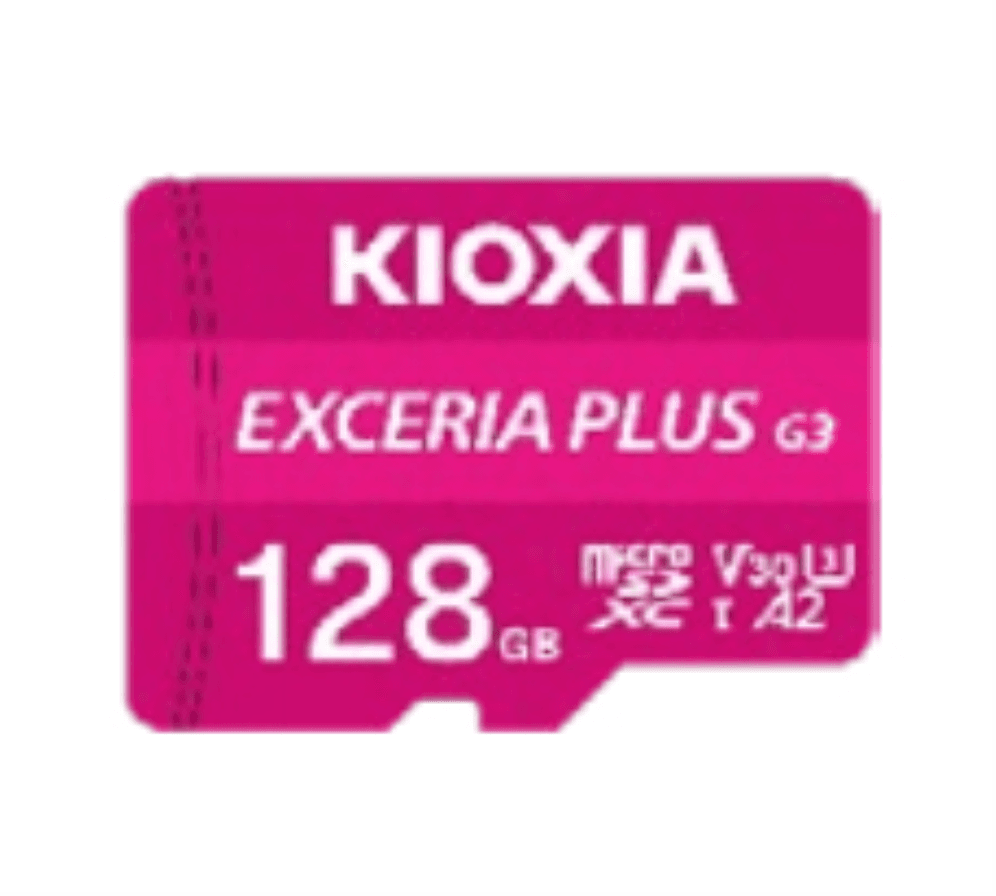 Tarjeta MicroSD Kioxia 128GB Exceria Plus G3 LMPL3M128GG2