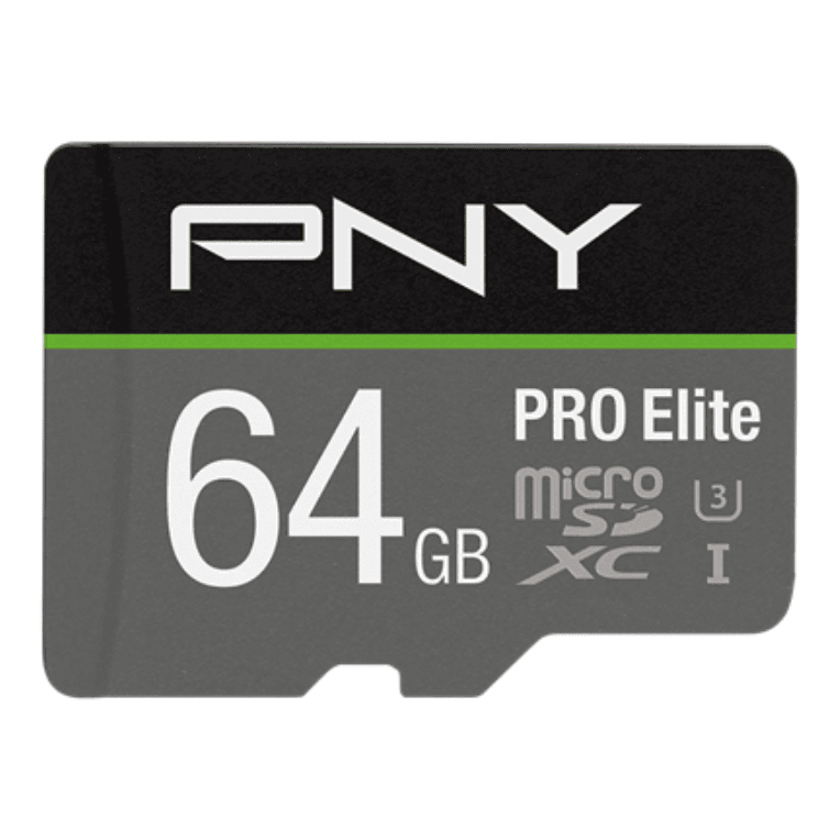 Tarjeta MicroSD Pny 64GB Elite UHS-I C10 MicroSDXC P-SDU64GV31100PRO-GE — imagen 1