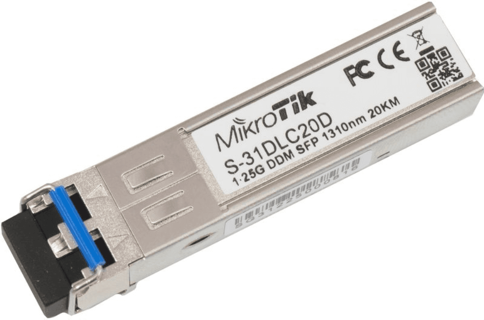 Transceptor Mikrotik S-31DLC20D SFP