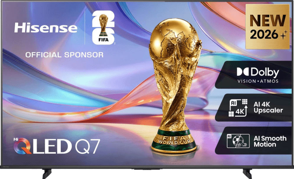TV Hisense 50Q7S 50" UHD 4K QLED Dolby Vision Atmos Modo Juego Plus HDR10+