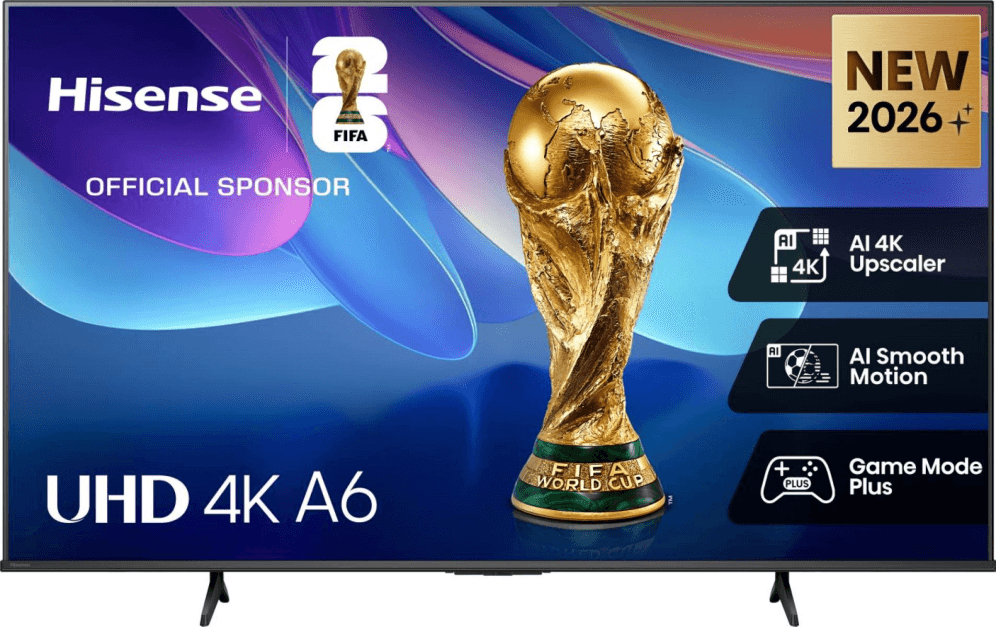 TV Hisense 55A6S 55" UHD 4K Smart TV Dolby Vision Modo Juego Plus AirPlay