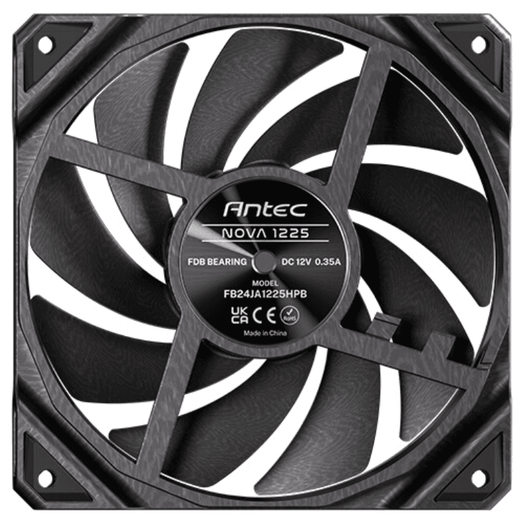 Ventilador de Caja Antec Nova 3xVent 120mm Negro
