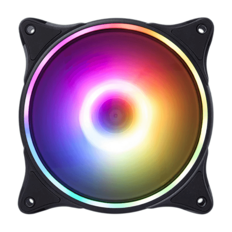 Ventilador de Caja Hiditec Gaming ARGB N18-ARGB Negro 120mm — imagen 1
