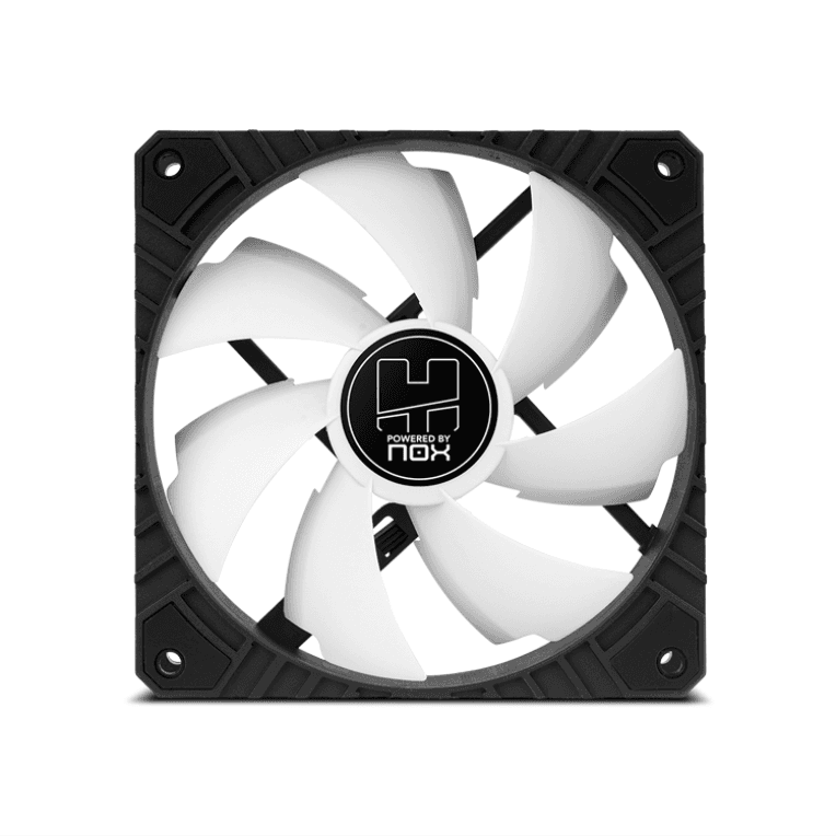Ventilador de Caja Nox Hummer H-Fan Pro PWM Blanco