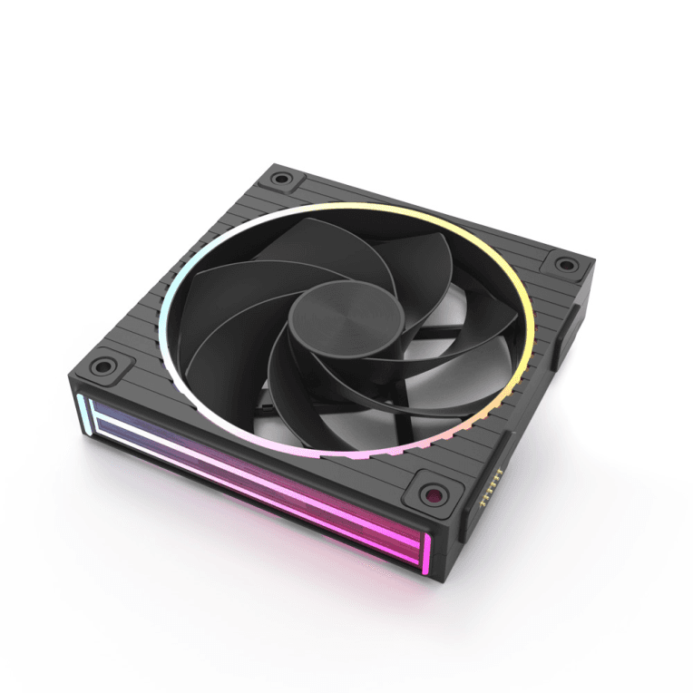 Ventilador de Caja Zalman ZM-DF120R Negro ARGB 1x Vent 120mm — imagen 1