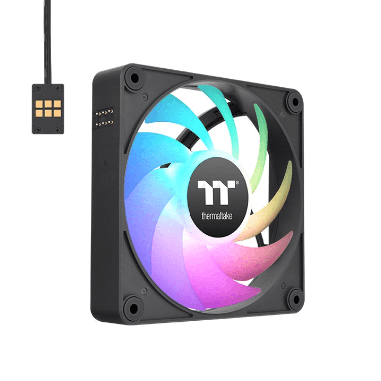 Ventilador Magnético de Caja Thermaltake CT120 EX ARGB 3 Ventiladores Negro — imagen 1
