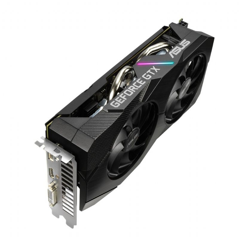 Asus GeForce Dual GTX 1660 6 GB DDR6 EVO OC 90YV0D11-M0NA00 | QuickHard