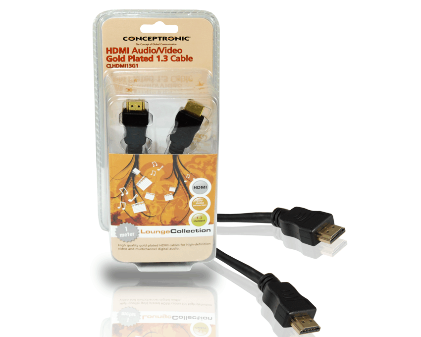 Conceptronic-Cable-HDMI-Audio-Video-Gold-Plated-1.3-1m-foto2