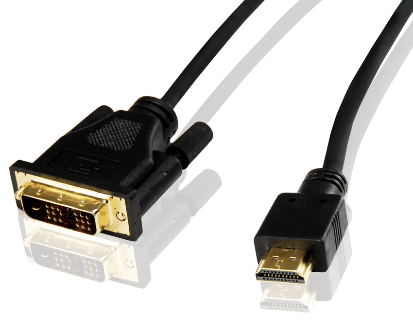 Conceptronic-Cable-HDMI-a-DVI-D-Audio---Video-1,8m-foto1
