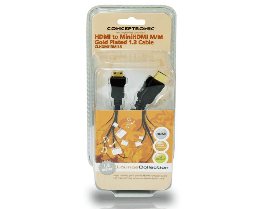 Conceptronic-Cable-HDMI-to-MiniHDMI-M-M-Gold-Plated-1.3-1,8m-foto3
