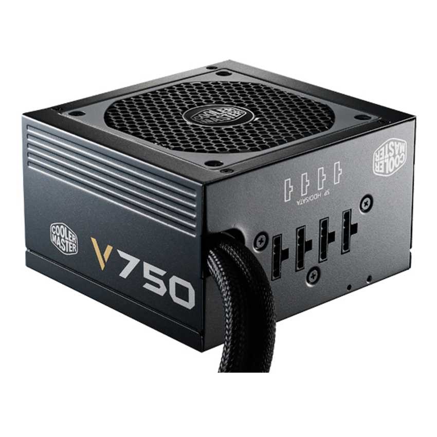 Cooler Master V750 750W 80+ Gold Semi Modular RS750-AFBAG1-EU | QuickHard
