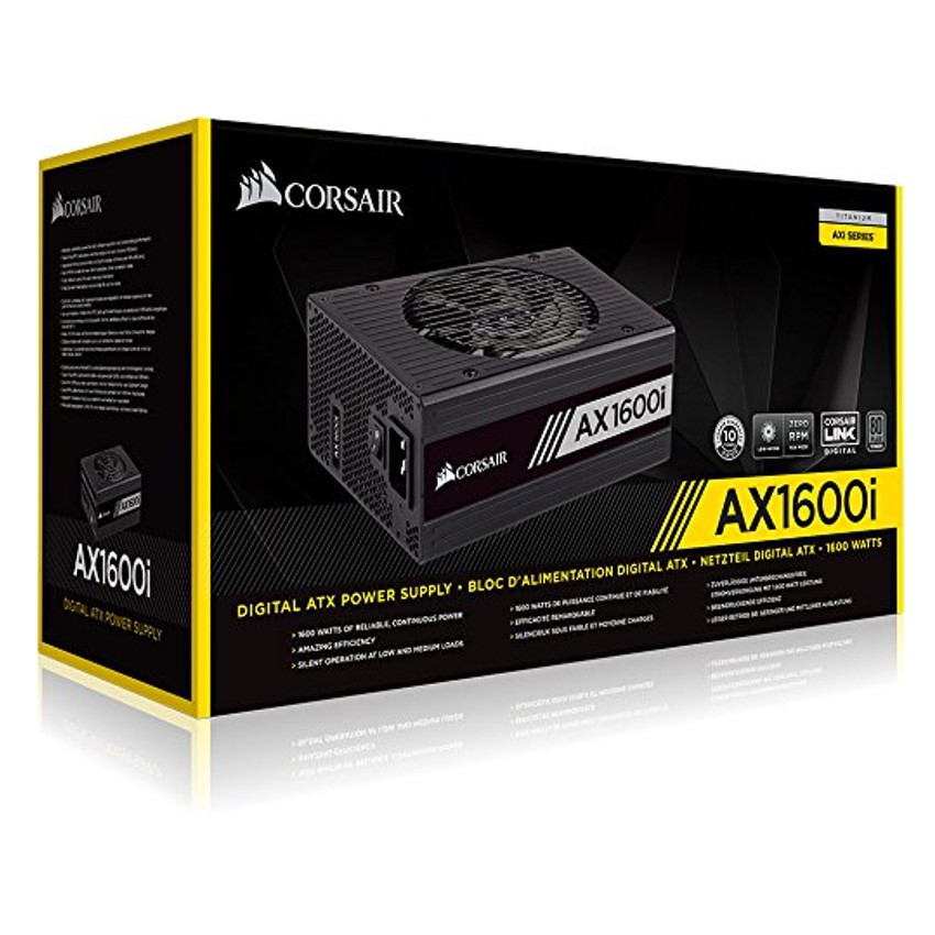 Corsair AX1600i 1600W 80+ Titanitum Full Modular CP-9020087-EU | QuickHard