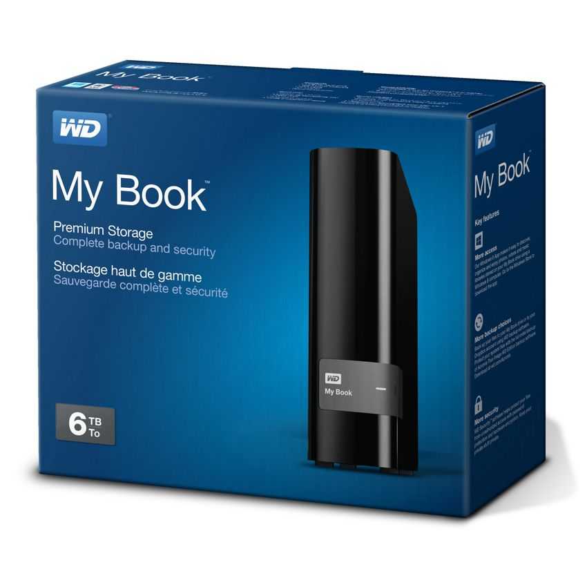 Disco Duro Externo Western Digital My Book Essential 6 Tb 3.5 USB 3.0