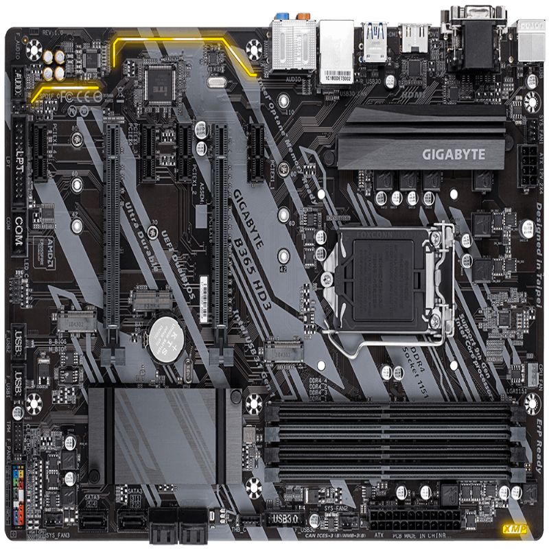 Gigabyte B365 HD3 GAB365HD300G QuickHard