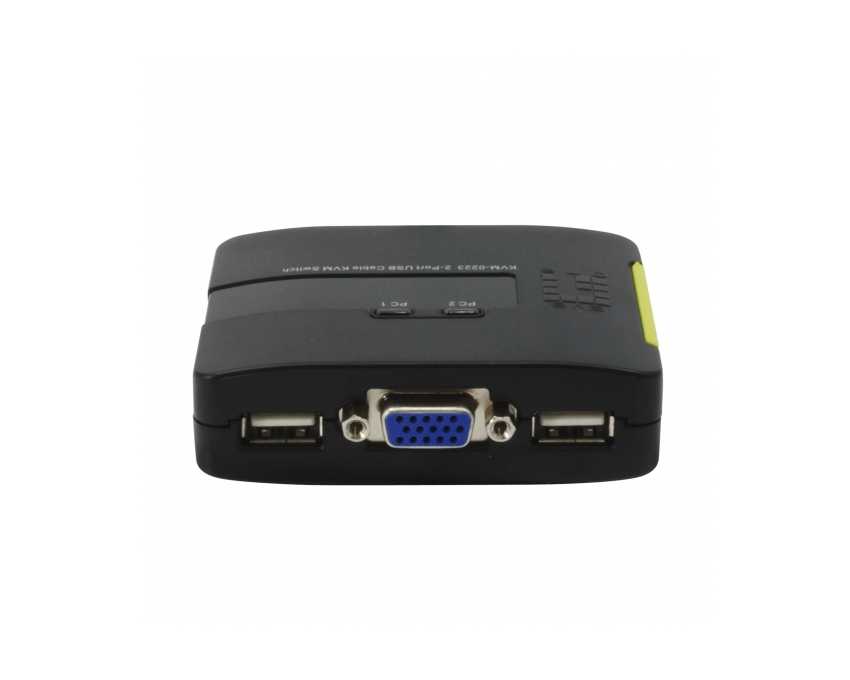 KVM SWITCH Automatico Level One 0223 KVM0223 QuickHard