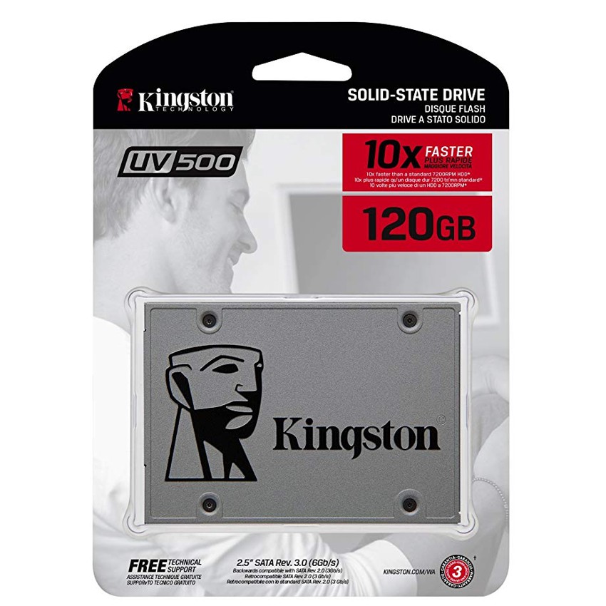 Kingston SSD 120 GB UV500 SUV500/120G QuickHard