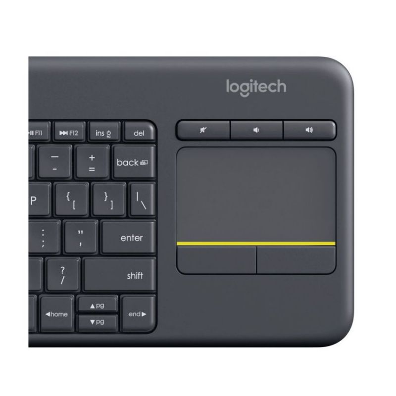 Logitech-K400-RF-Teclado-con-TouchPad-Inalambrico-Negro-foto3