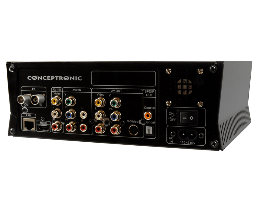 Conceptronic CM3GDP500 MediaGiant DVB-T Tuner + Powerline 500 GB