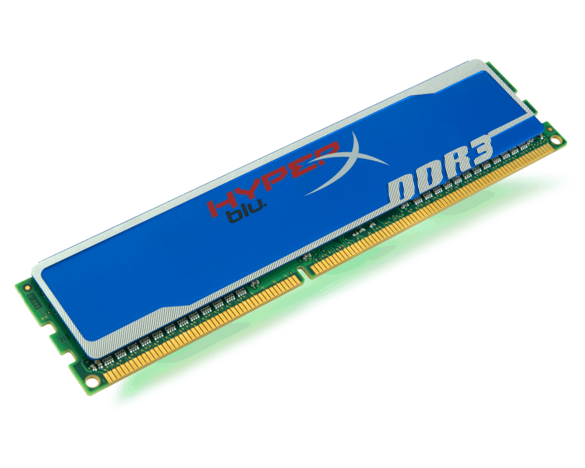 Memoria Kingston DDR3 8GB 1600MHz NoECC CL10 HyperX Blu QuickHard