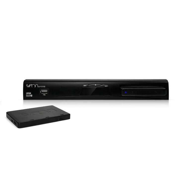 Sintonizador y Grabador TDT2 HD SVEON SDT8400 con HDMI y EUROCONECTOR