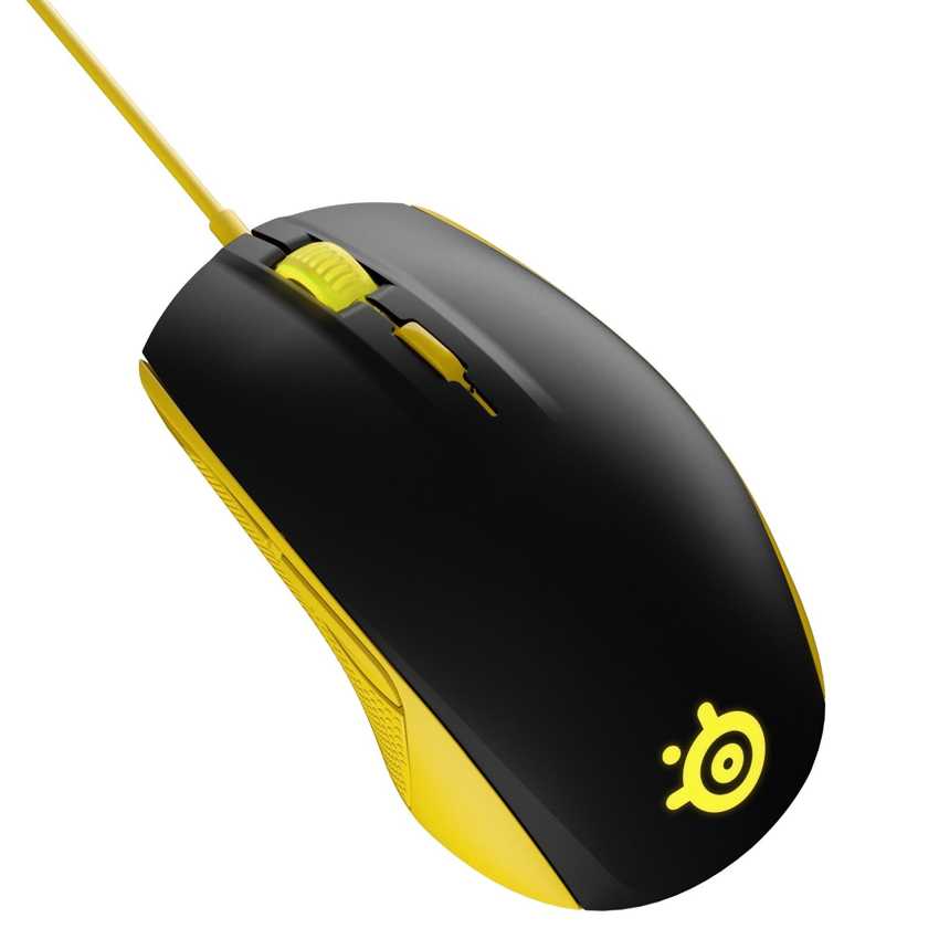 SteelSeries Gaming Rival 100 Yellow RGB 62340 | QuickHard