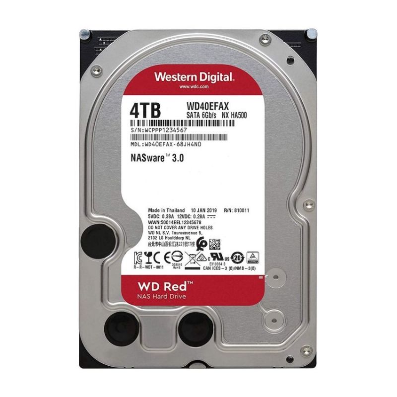 Western Digital 4 TB 3.5 Red WD40EFAX | QuickHard