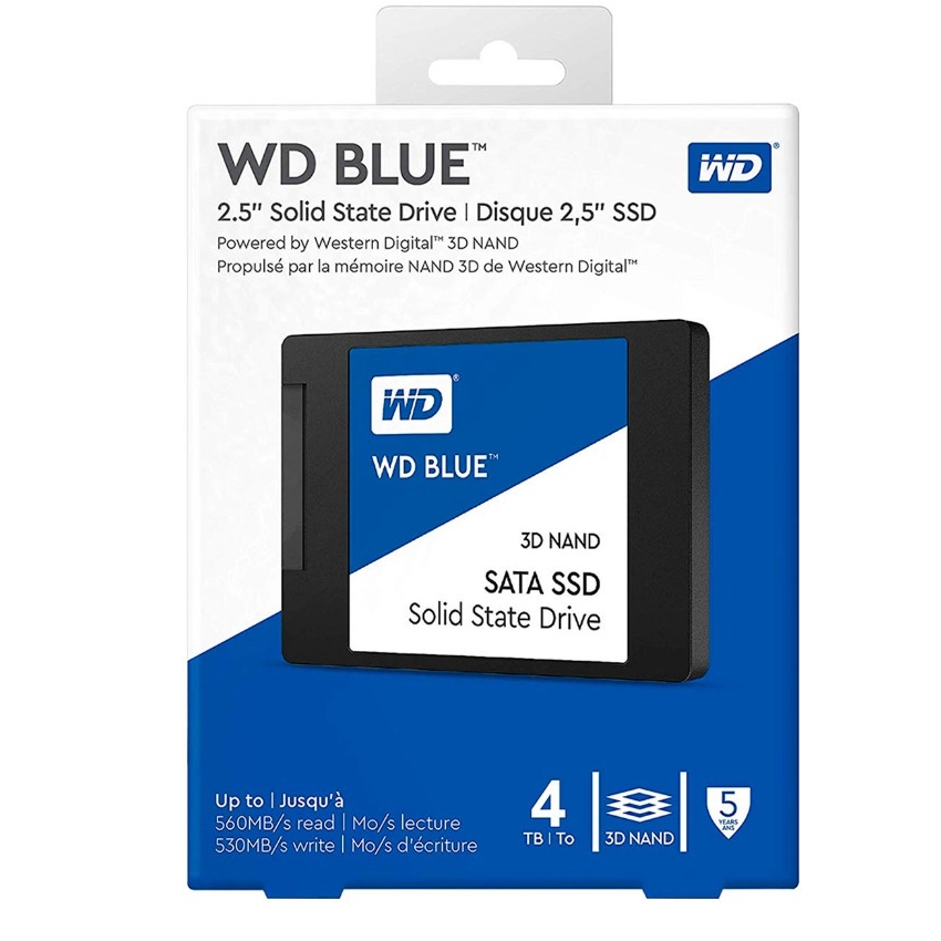 Western Digital Blue 4Tb SSD 3D WDS400T2B0A QuickHard Western Digital Blue 4Tb SSD 3D WDS400T2B0A QuickHard